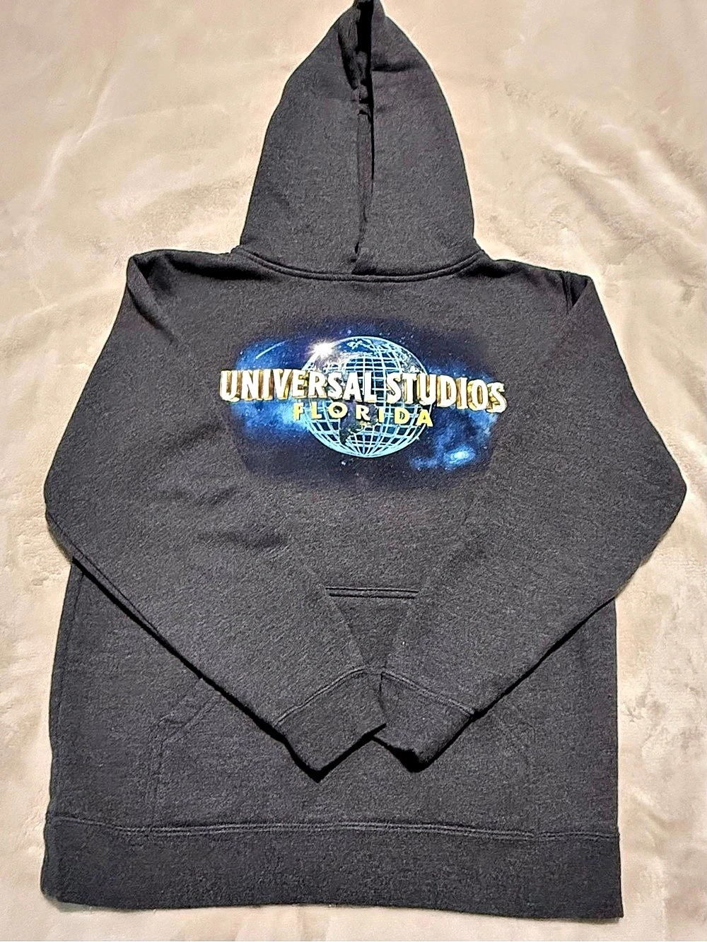 Universal Studios Florida Youth Graphic Hoodie Black & Blue